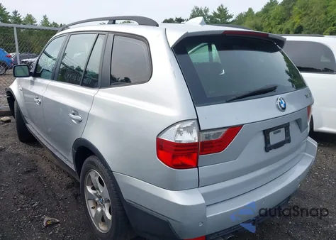 2008 BMW X3 3.0Si из США, поврежденный, VIN WBXPC93498WJ05768